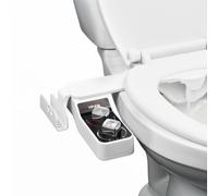 VEVOR Accessoire Bidet Toilette Doubles Buses Chaude et Froide Pression Réglable
