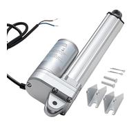 VEVOR Actionneur linéaire 12 V – Course 152,4 mm – IP65 – 3000 N – 5 mm/s – avec support