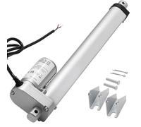 VEVOR Actionneur linéaire 12 V – Course 250 mm, 1000 N, IP54, 15 mm/s, support de montage