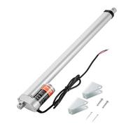 VEVOR Actionneur Linéaire 12 V, Actionneur de Mouvement Linéaire 450 mm 50 kg/1500 N 5 mm/s avec Support de Montage et Protection IP54 pour Meubles, Systèmes d'Automatisation, Équipements Mécaniques