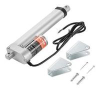 VEVOR Actionneur Linéaire 12V 15cm Capacité 149,7kg/1500N IP54 Avec Support de Montage