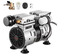 VEVOR Aérateur de Bassin, 550 W, kit système d'aération de lac, 5,2 CFM pour étangs jusqu'à 3 Acres Profondeur 15 m avec compresseur d'air, minuterie, vannes pour Circulation oxygène en Eau Profonde