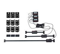VEVOR Affichage numérique, 152,4, 304,8, 609,6 mm, échelle linéaire 3 axes DRO Kit d'affichage avec supports en forme de L supports en forme de Z plaques épaissies vis bouton