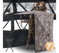 VEVOR Affût Tente de Chasse Portable Thermique pour 2-3 Personnes pour Chasseur