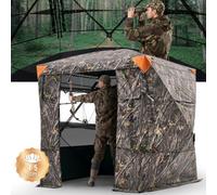 VEVOR Affût Tente de Chasse Portable Transparent pour 4-5 Personnes Chasseur