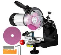 VEVOR Affûteur électrique professionnel pour tronçonneuses - 230 V, 230 W appareil de table avec moteur à induction, meule de 145 mm - électrique
