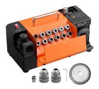 VEVOR Affuteur Foret MR-13A Affûteuse Forets 3-15 mm Machine Affûtage pour Atelier Garage, Angle de Pointe Réglable 95°-135° 120 W Haute Vitesse 4600 tr/min avec 13 Pinces, Mandrins à Pince, Meule CBN
