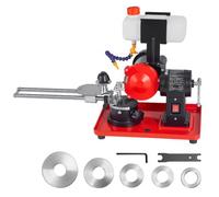 VEVOR Affûteuse de Lame de Scie Circulaire avec Réservoir Eau Machine à Affûter Lames de Scie Circulaire Électrique 80-700 mm, 370 W, avec Meule 125 mm, 6 Centres de Centrage dont 10 mm Pré-installé