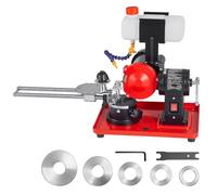 VEVOR Affûteuse de Lame de Scie Circulaire avec Réservoir Eau Machine à Affûter Lames de Scie Circulaire Électrique 80-700 mm, 370 W, avec Meule 125 mm, 6 Centres de Centrage dont 10 mm Pré-installé