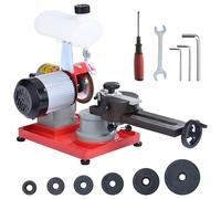 VEVOR Affûteuse Lame de Scie Circulaire 370 W avec Réservoir d'Eau Meule 125 mm