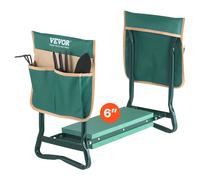 VEVOR Agenouilloir Tabouret Jardinage Banc Pliable Siège de Jardin 15 cm 150 kg