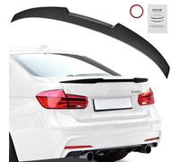 VEVOR Aileron d'aile de Style GT, 1230 mm, becquets arrière, Compatible avec 2012-2018 BMW F30, matériau ABS Haute résistance, Peinture de Cuisson, pour Voiture, Course Automobile, Noir Brillant