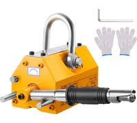 VEVOR Aimant de levage 300kg Aimant de levage jaune Aimant de levage de grue N42