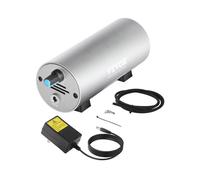 VEVOR Air Assist, 30 L/min, Kit Pompe Assistance Pneumatique Réglable, Élimination de Fumée Poussière, Réduction de Température de Surface, Protection de Lentille Laser, pour Découpeur Graveur Laser