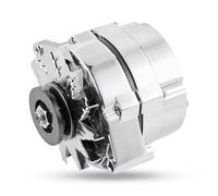 VEVOR Alternateur de Voiture 7127-SE105C, Compatible avec Street Rod Auto-excitant à 1 Fil GM 305 350 BBC SBC, Apollo 4,1 L 1973-1974, Century 2,5 L de 1982, Remplacement 1-2400-11DR-2, 7127-SECN-100A