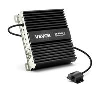 VEVOR Ampli Voiture Monobloc, Amplificateur Audio Auto 1 Canal, Classe D, 800 W RMS Max, Stable sous 1/2/4 ohms, avec Télécommande pour Niveau du Subwoofer, Filtre Passe-bas, Amplification des Basses