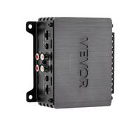 VEVOR Amplificateur Audio Voiture, Ampli de Puissance à 4 Canaux Pontables, Classe D à Gamme Complète, Max. 4x110 W sous 4 ohms/4x160 W sous 2 ohms, Amplificateur Multicanal Stéréo pour SUV, MPV