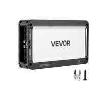 VEVOR Amplificateur Audio Voiture, Ampli de Puissance à 4 Canaux Pontables pour Subwoofer, Classe D à Gamme Complète, Amplificateur Multicanal Stéréo Max. 4x500 W sous 4 ohms/4x1000 W sous 2 ohms