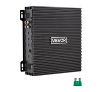 VEVOR Amplificateur Audio Voiture, Amplificateur Stéréo à 2 Canaux Pontables, Classe AB à Gamme Complète Max. 2x300 W sous 4 ohms/2x600 W sous 2 ohms, Ampli de Puissance pour SUV, MPV et Tout-terrain