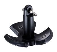 VEVOR Ancre de Rivière Ancre de Bateau 5,4 kg en Fonte Solide avec Manille Noir