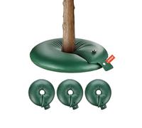 VEVOR Anneau d'arrosage d'arbres, 4 paquets, sac d'arrosage, 75,7 L, bague d'irrigation rechargeable robuste, libération lente de 6 à 9 heures, pour irrigation goutte à goutte des racines des arbustes