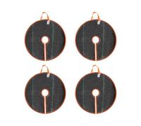 VEVOR Anneau d'arrosage d'arbres, 4 paquets, sac d'arrosage automatique, 37,8 L, bague d'irrigation d'arbres à libération lente jusqu'à 30 jours, sac d'irrigation robuste pour plantation de jardinage