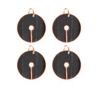 VEVOR Anneau d'arrosage d'arbres, 4 paquets, sac d'arrosage automatique, 37,8 L, bague d'irrigation d'arbres à libération lente jusqu'à 30 jours, sac d'irrigation robuste pour plantation de jardinage