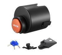 VEVOR Antivol Attelage Remorque Compatible avec Coupleurs 58,6 mm, Verrou d'Attelage Remorque Robuste avec 3 Clés, Anticorrosion, Verrouillage de Haute Sécurité pour Camping-cars, Remorques, Bateaux