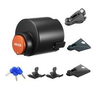 VEVOR Antivol Attelage Remorque pour Coupleurs Boule Bord Plat 50,6 mm 58,6 mm