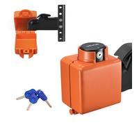 VEVOR Antivol Attelage Remorque Compatible avec Coupleurs à Tête Coulée Demco 50,6 mm 58,6 mm, Verrou Attelage Remorque Robuste avec 3 Clés, Verrouillage Sécurité pour Camping-cars, Remorques, Bateaux