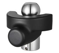 VEVOR Antivol d'Attelage de Remorque, Compatible avec Coupleurs 58,7 mm, Verrou Robuste à Boule avec 3 Clés, Résistant à Effraction et aux Chocs, pour Caravanes, Camping-cars, Bateaux, Remorques, Noir