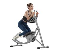 VEVOR Appareil à Abdominaux Réglable, Machine Abdominale Capacité de Charge 136 kg, Entraîneur Abdominal et Force de Base Pliable, en Acier au Carbone, Équipement de Fitness pour Domicile Gym
