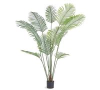 VEVOR Arbre Artificiel 1828 mm Plante Artificielle PE Palmier à Noix de Bétel Faux Arbre Vert avec Pot 152x128 mm Fausse Plante de Décoration pour Maison Bureau Centres Commerciaux Intérieur Extérieur