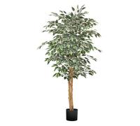 VEVOR Arbre Artificiel Plante Artificielle Faux Ficus 1,5 m Décoration Intérieur