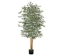 VEVOR Arbre Artificiel Plante Artificielle Faux Ficus 1,8 m Décoration Intérieur
