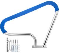 VEVOR Arc de poignée rampe de piscine 39 "x32" main courante piscine inox avec cache poignée