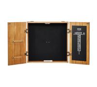 VEVOR Armoire à Fléchettes en Bois Massif (Cible de Fléchettes Non Incluse)