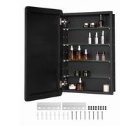 VEVOR Armoire à pharmacie murale 508 x 762 mm avec miroir et étagères réglables