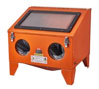 VEVOR Armoire de sablage 40 gal – portable 40–120 psi, acier, pistolet et 4 buses céramique