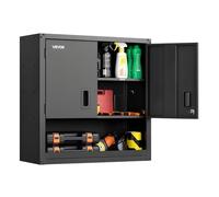 VEVOR Armoire murale atelier 76,2 x 31 x 76,2 cm métal porte verrouillable 163,3 kg pour garage