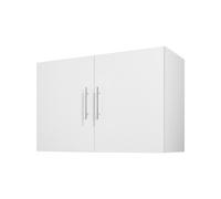 VEVOR Armoire murale de buanderie placard rangement 91,4 cm 2 niveaux 2 portes
