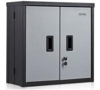 VEVOR Armoire Murale de Rangement Outils de Garage Pliable 66 cm Charge 108,8 kg Gris