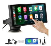 VEVOR Autoradio Écran Tactile 25,4 cm Compatible avec CarPlay et Android Auto