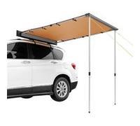 VEVOR Auvent Latéral Voiture Rétractable Couverture Ombre PU3000 Plus Camping 140x200cm