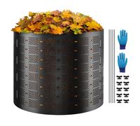 VEVOR Composteur de jardin Bac à compost 1000 L – Facile à installer
