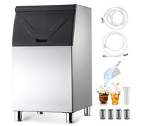 VEVOR Bac à Glaçons en Acier Inoxydable, Bac de Stockage pour Machine à Glaçons Commerciale avec Grande Capacité de 136 kg, Composant pour Restaurant, Hôtel, Débits de Boissons, Bar et Cuisine