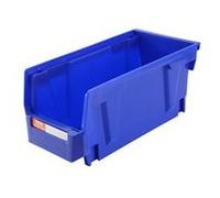 VEVOR Bac de Rangement Empilable Suspendu Plastique de Garage 12PCS Bleu/Rouge Bleu
