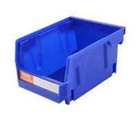 VEVOR Bac de Rangement Empilable Suspendu Plastique de Garage 24PCS Bleu/Rouge Bleu