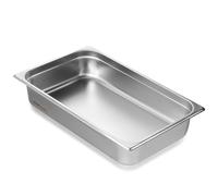 VEVOR Bac Gastronorme GN 1/1 Récipient Inox pour Bain-marie 10,7 cm Profondeur
