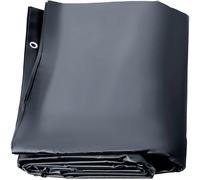 VEVOR Bâche à Bulle Piscine Hivernage, Anthracite en PVC 650-680 g/m² Couverture Solaire Piscine Rectangulaire, 4 x 7 m Maille Serrée pour Piscines Maison Jardin Hôtel Ingénierie